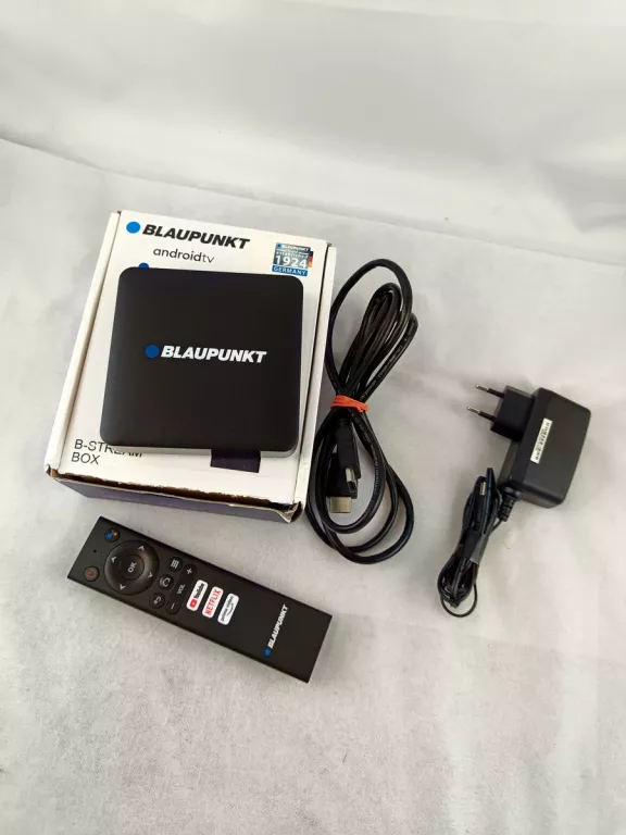 ODTWARZACZ MULTIMEDIALNY BLAUPUNKT B-STREAM TV BOX 8 GB
