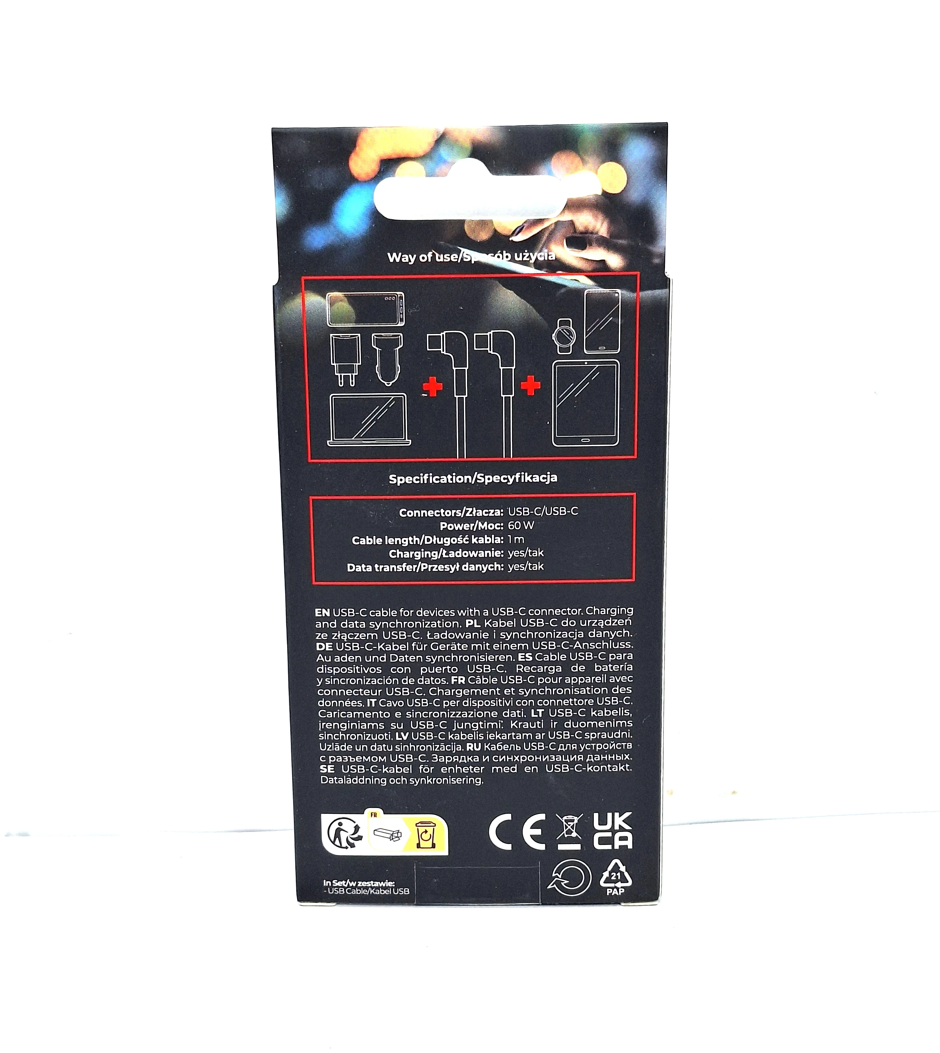 maxlife-kabel-katowy-mxuc-09-60w-1m-czarny-ean-gtin-5900495092656