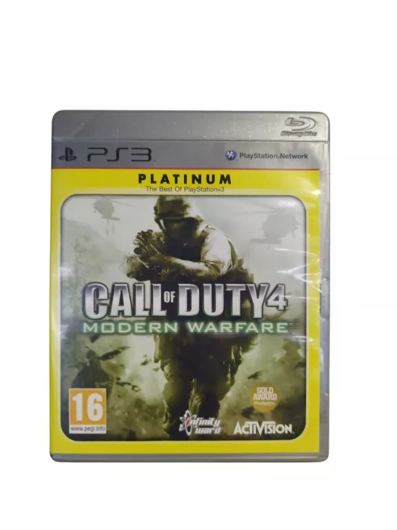 GRA PS3 CALL OF DUTY 4 MODERN WARFARE