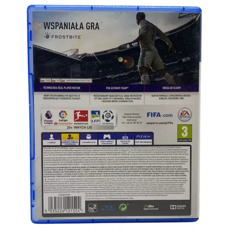 GRA PS4 FIFA 18