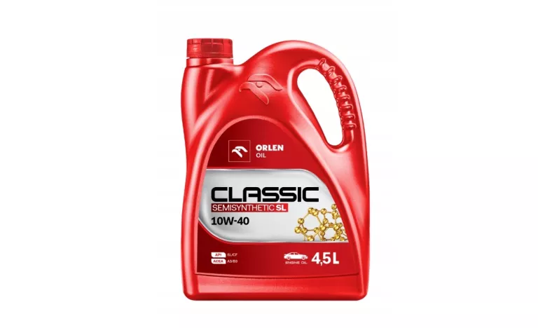 OLEJ PLATINUM CLASSIC SEMISYNTHETIC 10W-40 4,5 LITRA