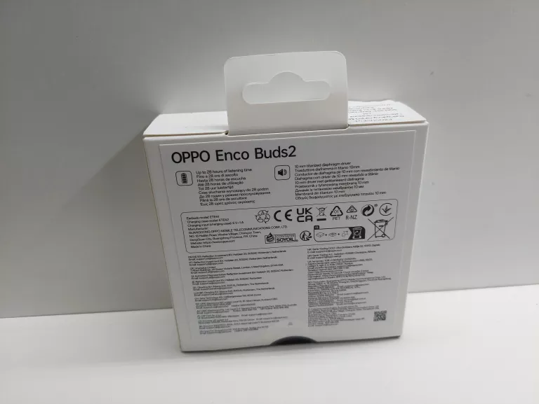 DOUSZNE SŁUCHAWKI BEZPRZEWODOWE OPPO ENCO BUDS 2 ZAPLOMBOWANE!!!!