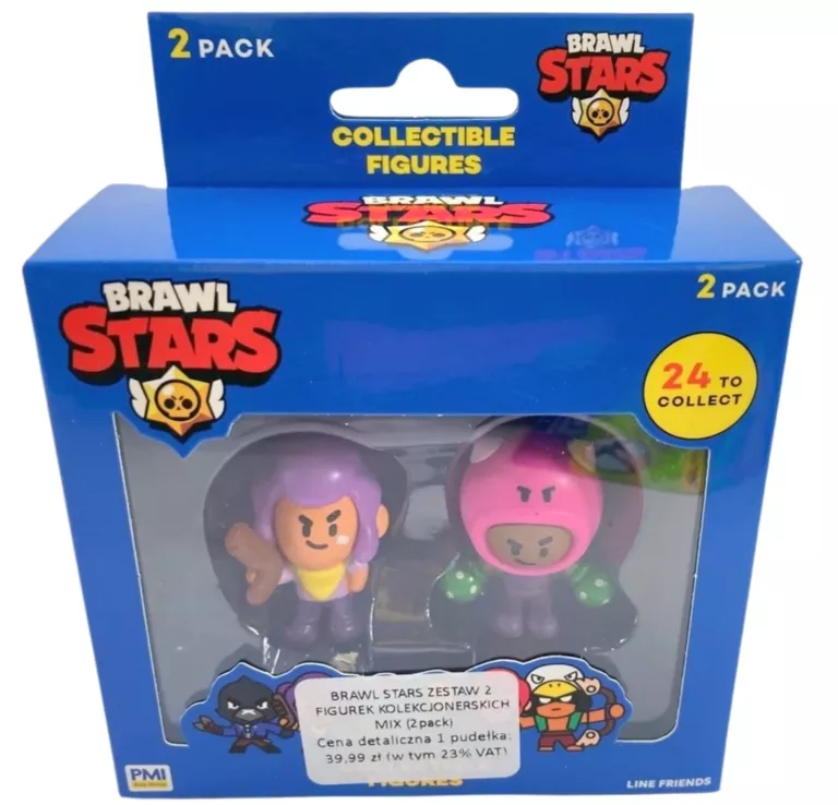 ZESTAW FIGUREK SUPERBUZZ BRAWL STARS