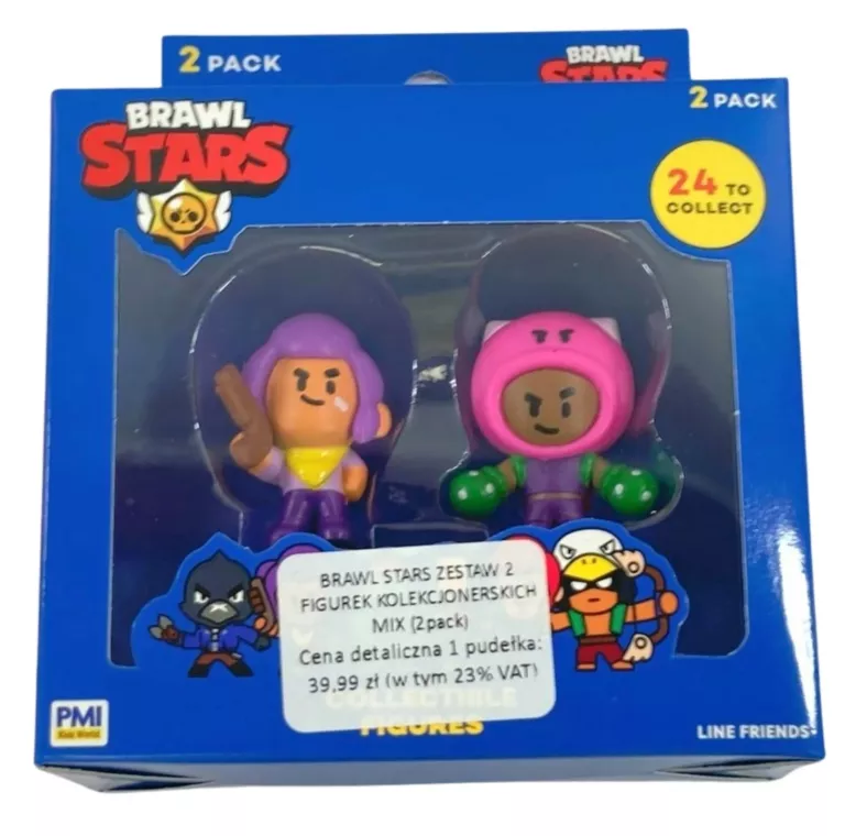 ZESTAW FIGUREK SUPERBUZZ BRAWL STARS