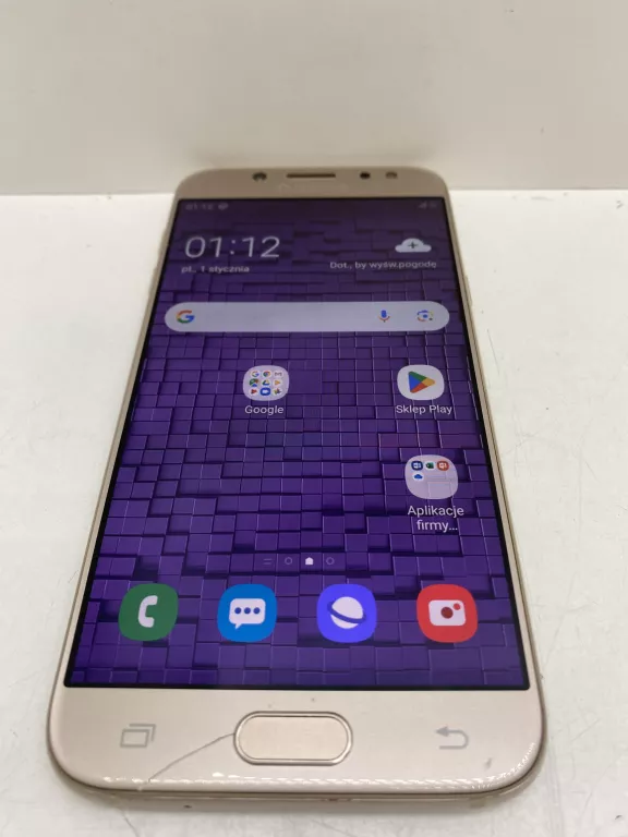 TELEFON SAMSUNG GALAXY J5/ LEKIE ZBICIE W ROGU