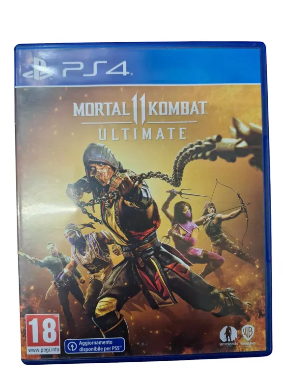 GRA NA PS4 MORTAL KOMBAT 11 ULTIMATE