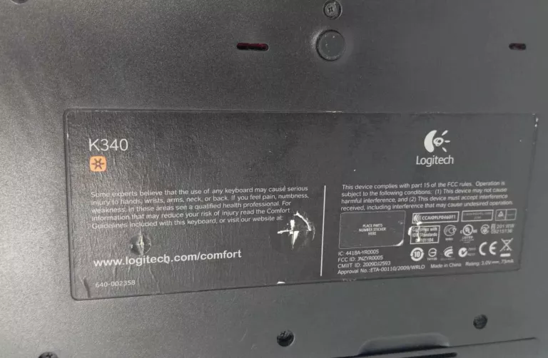 KLAWIATURA LOGITECH K340