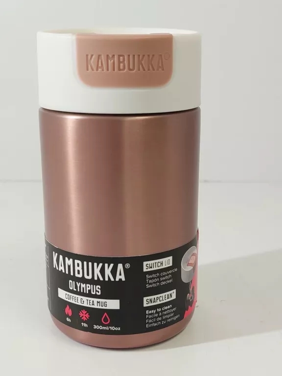 KAMBUKKA KUBEK TERMICZNY OLYMPUS 300ML MISTY ROSE KUBEK SAMOCHODOWY TERMOS