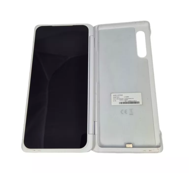 ETUI LG DUAL SCREEN WHITE LG VELVET LM-G905N