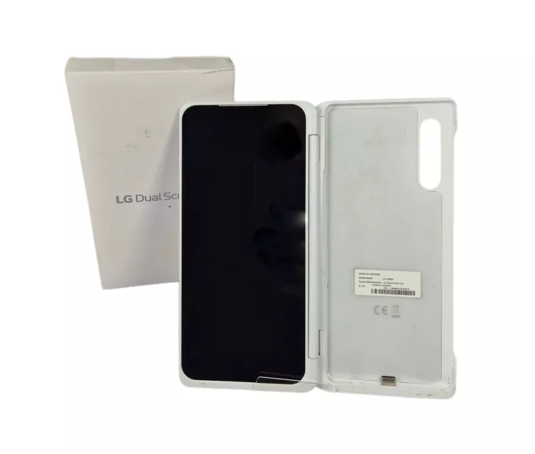 ETUI LG DUAL SCREEN WHITE LG VELVET LM-G905N
