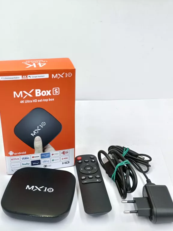 ODTWARZACZ MULTIMEDIALNY MX10 MX BOX(S) 4K ULTRA HD
