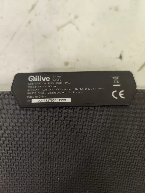 PODKŁADKA POD MYSZ LED QILIVE