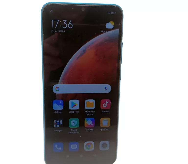 TELEFON  REDMI 9A NIEBIESKI +ŁADOWARKA