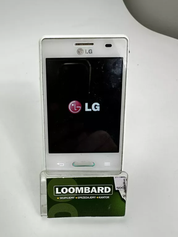 TELEFON LG -E430 + ŁAD IMEI:358614051578835