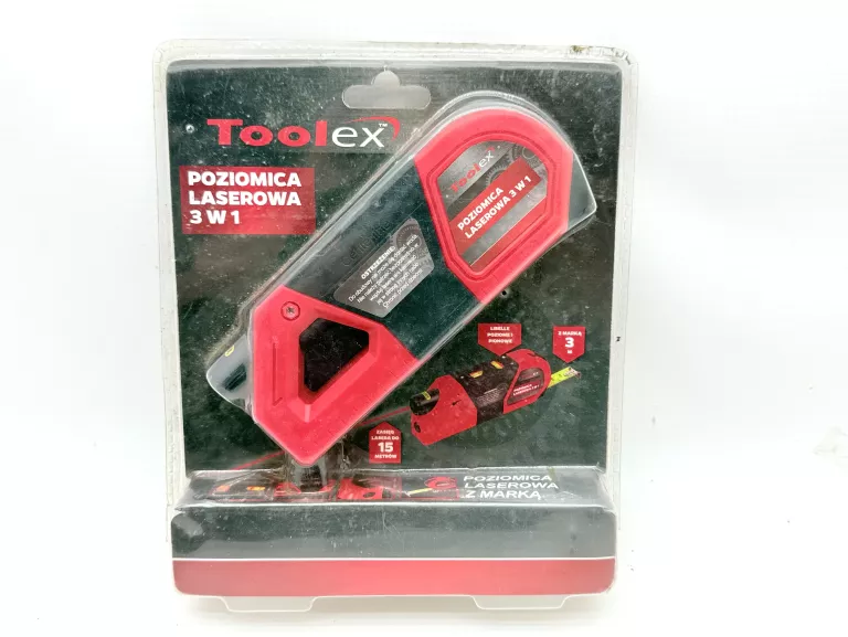 POZIOMICA LASEROWA TOOLEX 3W1