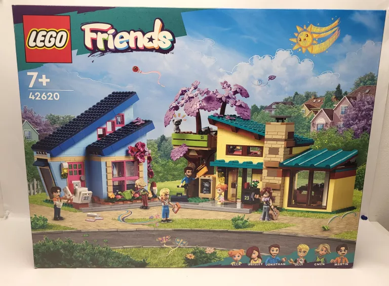 ZESTAW LEGO 42620 FRIENDS DOM RODZINNY OLLY'EGO I PAISLEY