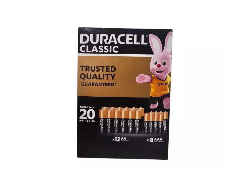 BATERIA ALKALICZNA DURACELL AAA+AA (R3) 20 SZT.