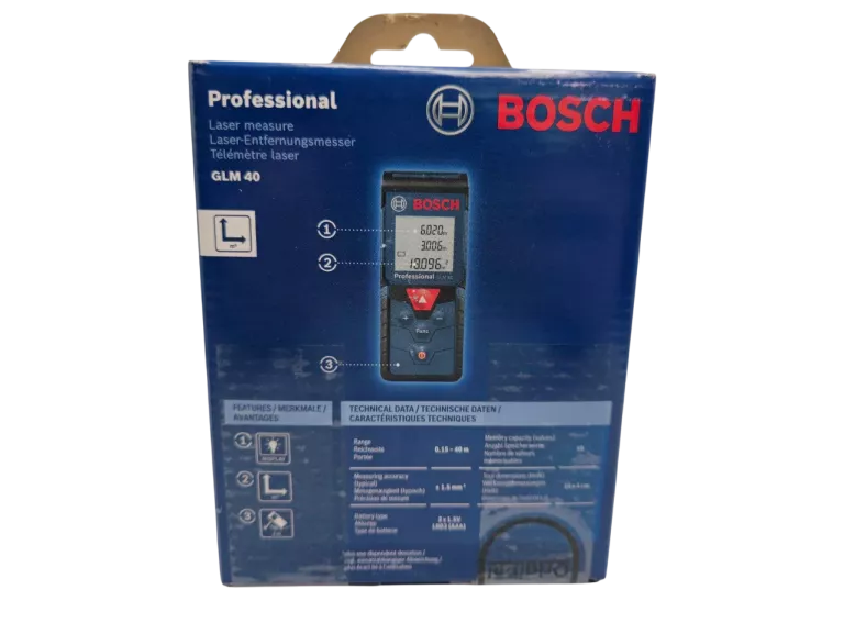 DALMIERZ LASEROWY BOSCH PROFESSIONAL GLM 40