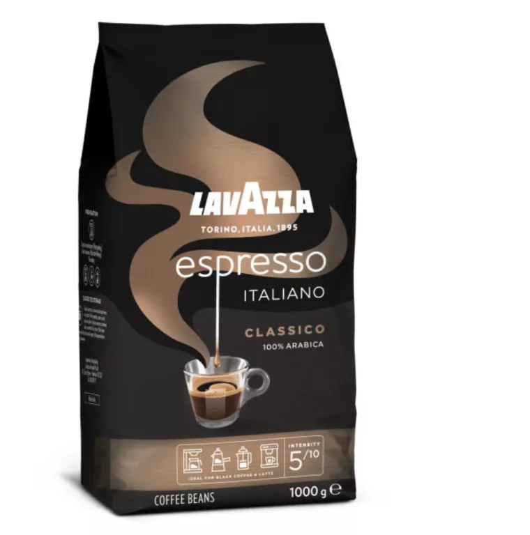 KAWA ZIARNISTA MIESZANA LAVAZZA CAFFE ESPRESSO ITALIANO CLASSICO 1000 G