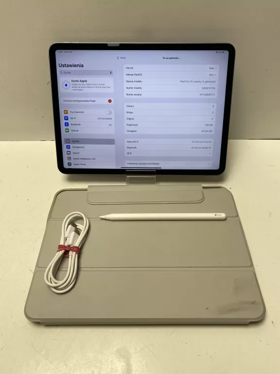 TABLET APPLE IPAD PRO 11 4GEN A2759 256GB + APPLE PEN