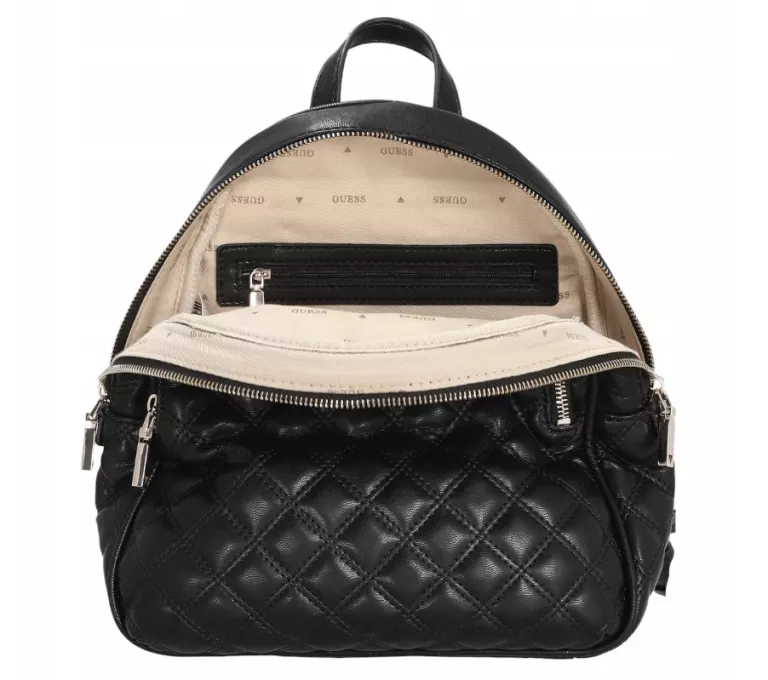 GUESS PLECAK DAMSKI GIULLY DOME BACKPACK CZARNY 190231879732