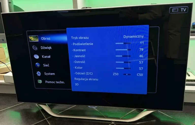 TELEWIZOR SAMSUNG UE55ES8090 3D/SMART TV