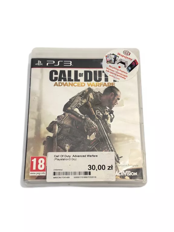 CALL OF DUTY ADVANCED WARFARE PS3