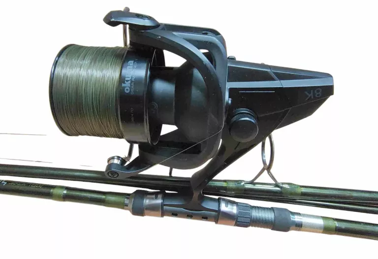 WĘDKA JAXON GENESIS PRO CARP 3,90M + KOŁOWROTEK OKUMA 8K