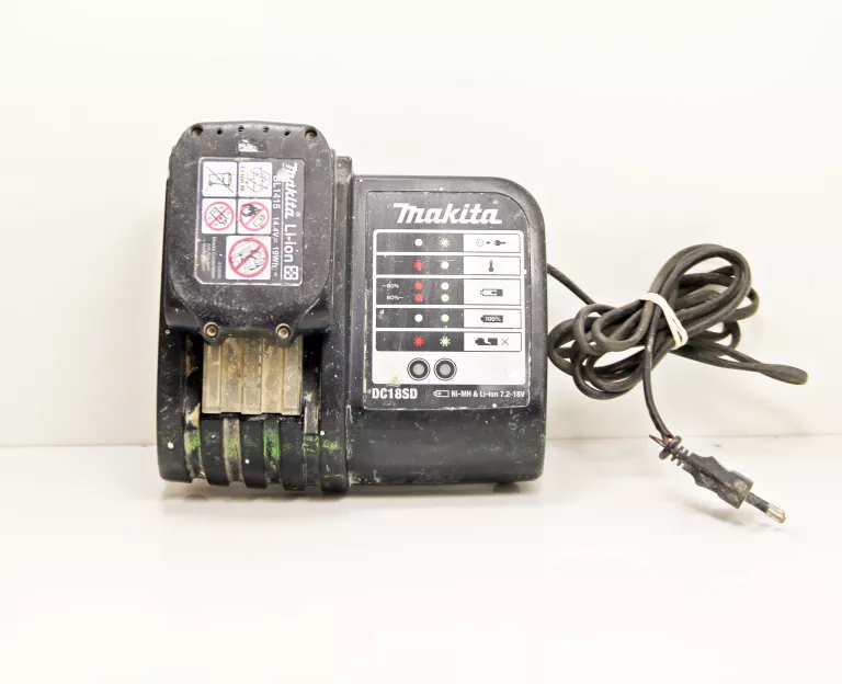 ŁADOWARKA DC18SD 18V LI-ION 65W DO AKUMULATORA MAKITA