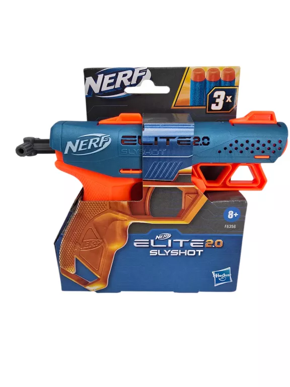 PISTOLET NA STRZAŁKI HASBRO NERF ELITE 2.0 BLASTER SLYSHOT + 3 STRZAŁKI