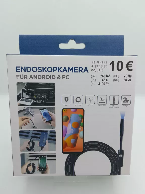 KAMERA INSPEKCYJNA ELASTYCZNA USB