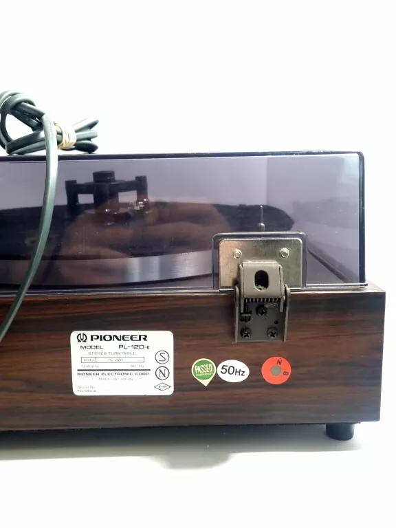 GRAMOFON PIONEER PL 12D II. CLASSIC VINTAGE
