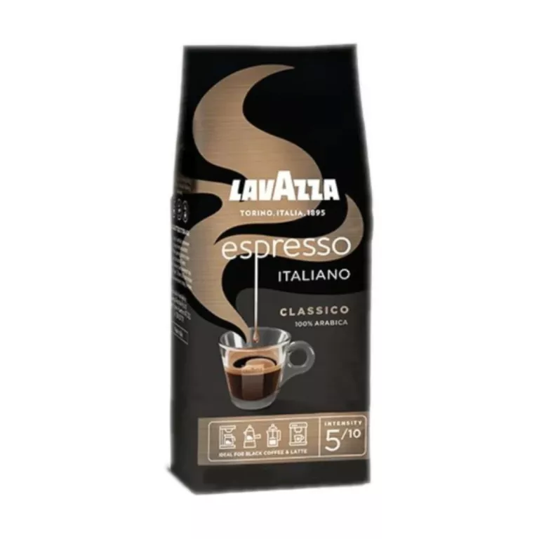 KAWA ZIARNISTA ARABICA LAVAZZA CAFFE ESPRESSO ITALIANO CLASSICO 500 G