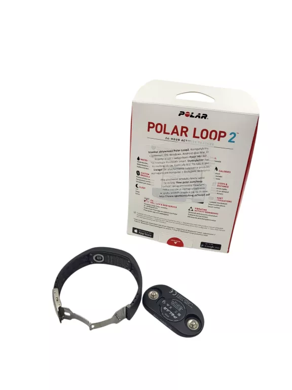 POLAR LOOP 2 OPASKA MONITORUJĄCA AKTYWNOŚĆ CZARNA