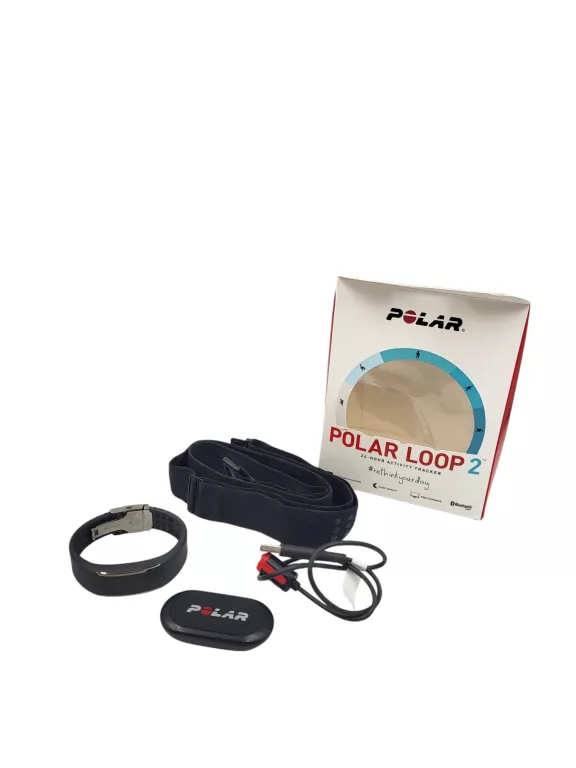 POLAR LOOP 2 OPASKA MONITORUJĄCA AKTYWNOŚĆ CZARNA