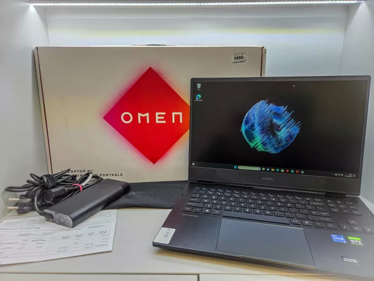 LAPTOP HP OMEN 16 K0750NW I5-12500H 16 RAM 500GB FV