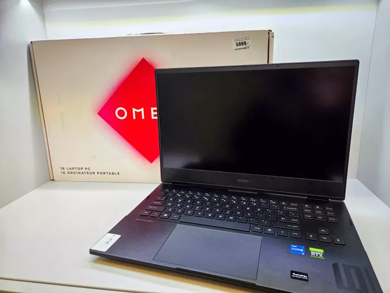 LAPTOP HP OMEN 16 K0750NW I5-12500H 16 RAM 500GB FV