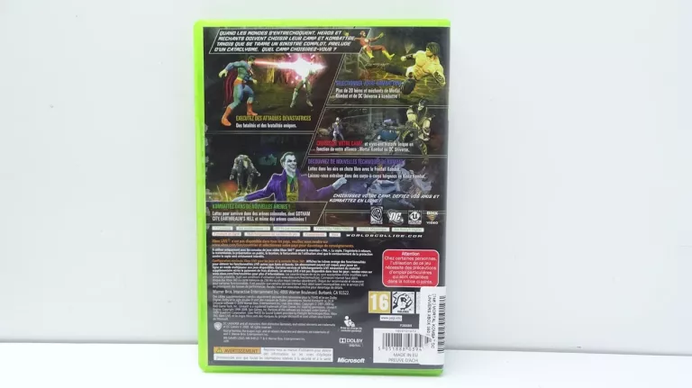 GRA X360 MORTAL KOMBAT VS DC UNIVERSE