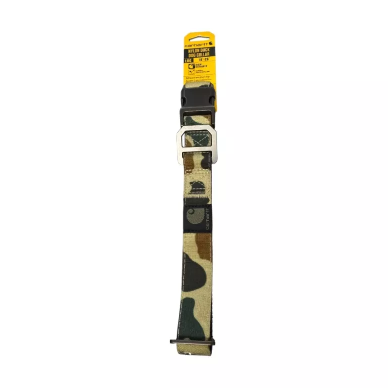 OBROŻA DLA PSA MORO CARHATT NYLON DUCK CAMO L