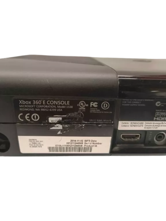KONSOLA XBOX 360 500GB MODEL - 1538