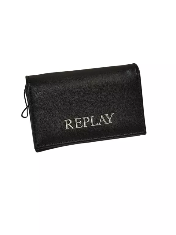 PORTFEL DAMSKI REPLAY CZARNY PORTMONETKA FW5349.000 115 X 78 MM