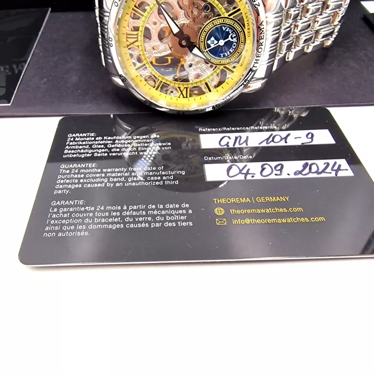 ZEGAREK NARĘCZNY THEOREMA GM 101