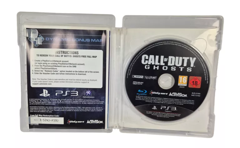 GRA CALL OF DUTY GHOST PS3