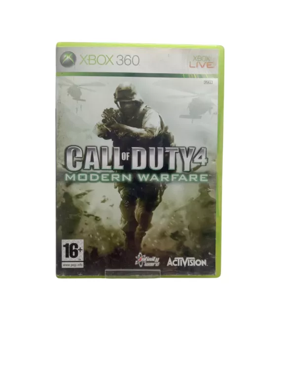 GRA NA XBOX 360 CALL OF DUTY 4MW