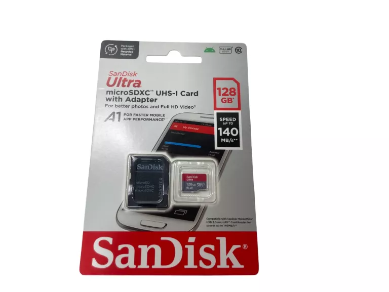 KARTA PAMIĘCI SANDISK ULTRA 128 GB