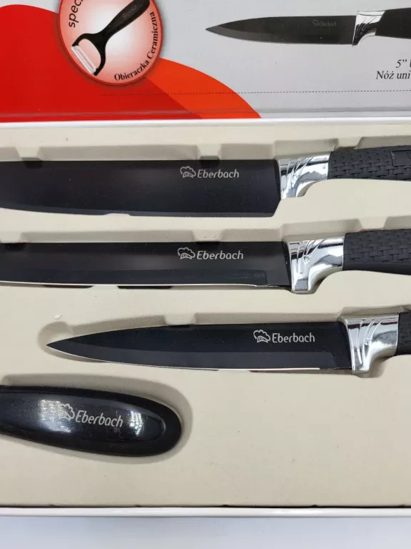ZESTAW NOŻY KUCHENNYCH W PUDEŁKU EBERBACH 4