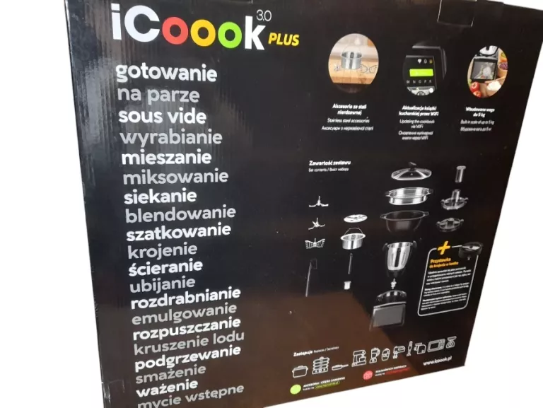 ROBOT KUCHENNY MPM ICOOOK ROBOT PLUS 3.0 MRK-48P / PUDEŁKO - IGŁA!