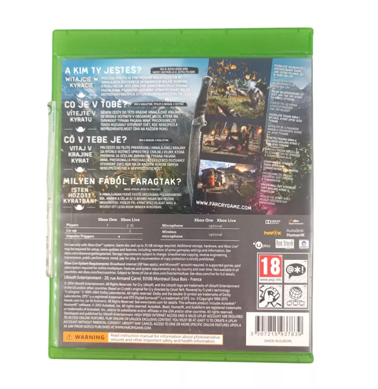 GRA NA XBOX ONE FARCRY 4