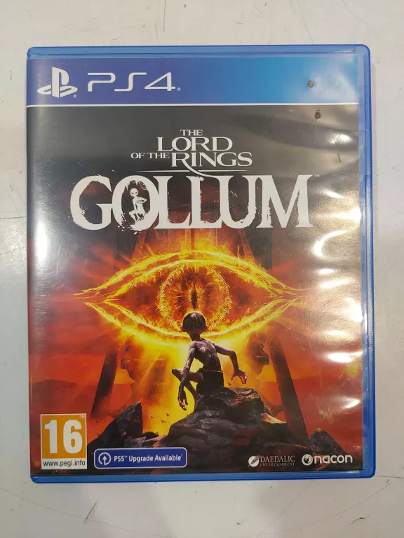 GRA PS4 WŁADCA PIERŚCIENI THE LORD OF THE RINGS: GOLLUM