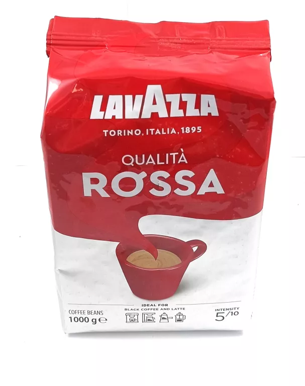 KAWA ZIARNISTA LAVAZZA QUALITA ROSSA 1KG